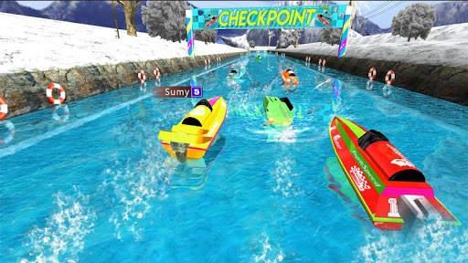 Powerboat Race 3D screenshot 3