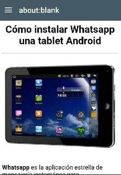 Descargar Whatsapp para tablet screenshot 1