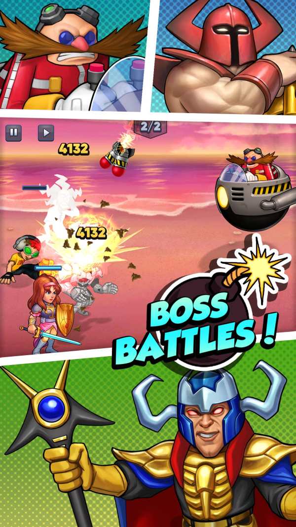 SEGA Heroes: Match 3 RPG Games with Sonic & Crew screenshot 2