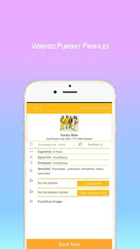 Purohithulu - Purohit Booking Pro screenshot 5