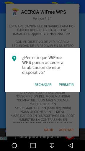 WiFree WPS screenshot 1