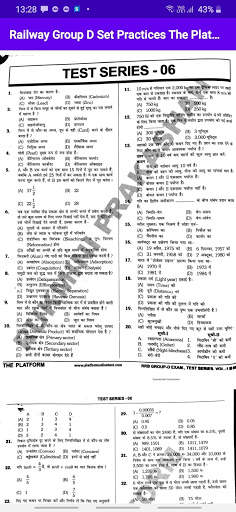 Railway Group D Set Practice The Platform(Rukmini) screenshot 8