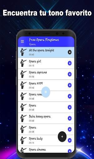 Ringtones de opera screenshot 1