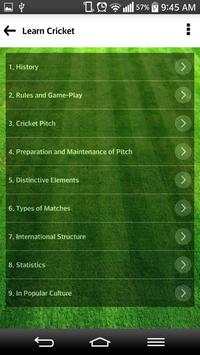 Learn Cricket 2017 screenshot 2