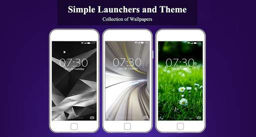 Simple smart launcher, Themes & HD wallpapers screenshot 3