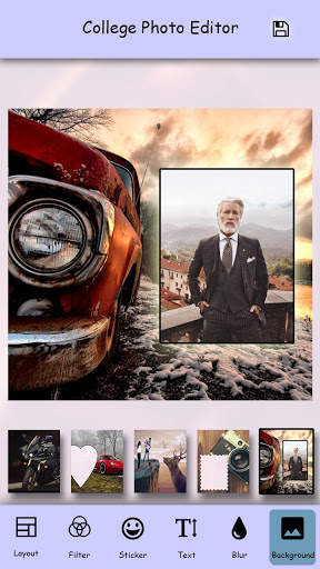 College photo editor screenshot 2
