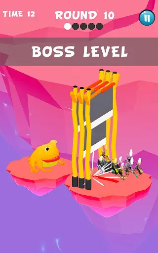 Tap the frog- Homeless Frog Games screenshot 2