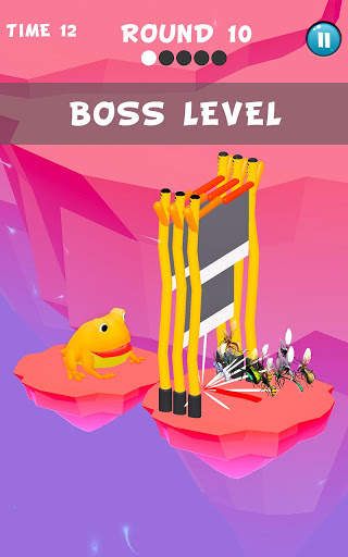 Tap the frog- Homeless Frog Games screenshot 2