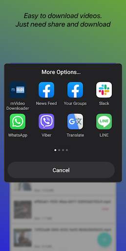 mVideo Downloader for Facebook screenshot 3