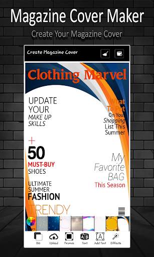 Magazine Cover Photo Maker | Magazine Cover Design screenshot 6