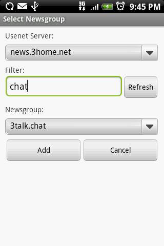 Usenet Reader for Android DEMO screenshot 5