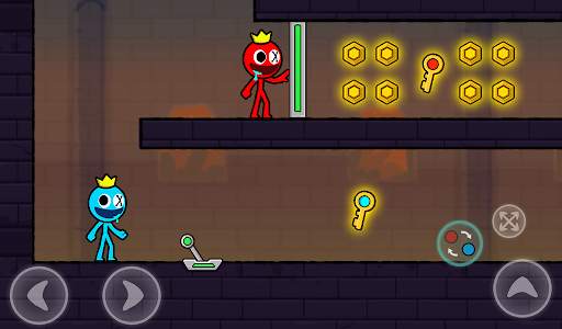 Red and Blue Stickman 2 screenshot 9