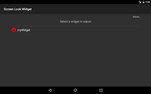 Screen Off (Lock) Widget 10 تصوير الشاشة