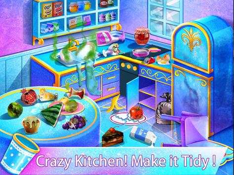 Ice Princess Big Home Cleanup-Home Cleaning Games screenshot 4