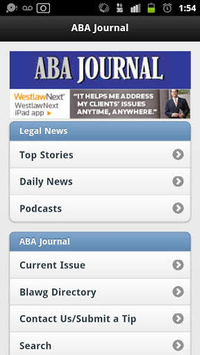 ABA Journal Mobile screenshot 3