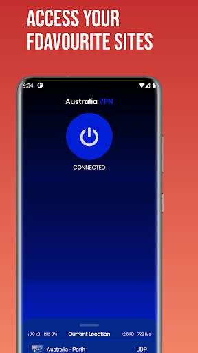AUSTRALIA VPN - Secured VPN screenshot 4