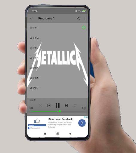 Metallica Cool Ringtones screenshot 3
