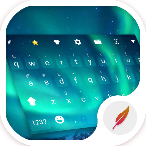 Aurora Keyboard Theme icon