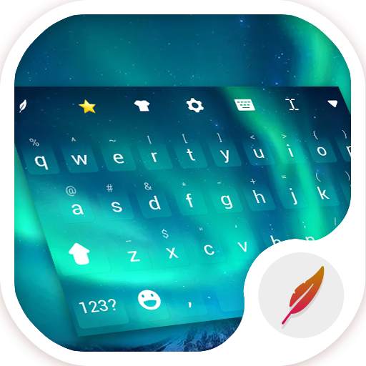 Aurora Keyboard Theme 2.04.28