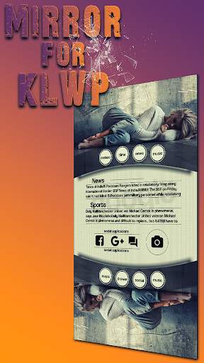 "Mirror for KLWP" screenshot 4
