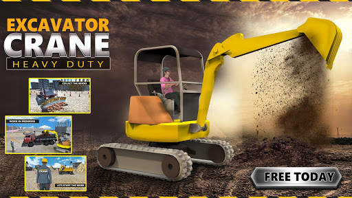 Excavator Crane Simulator Game screenshot 4