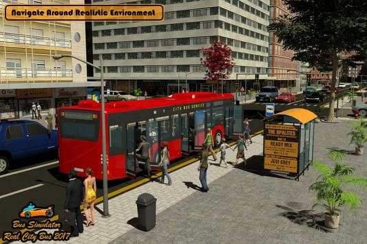 Bus Simulator Real City Bus 2017 screenshot 9
