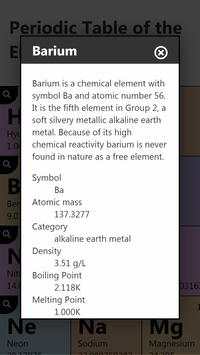 Periodic Table of the Elements скриншот 8