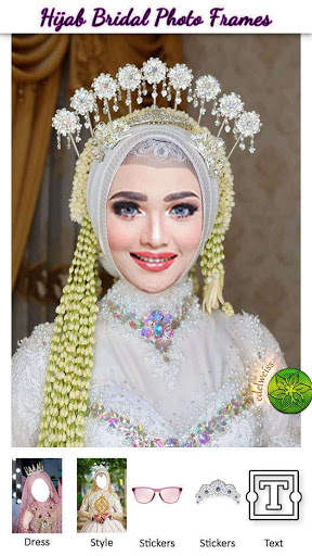 Hijab Bridal Photo Frames screenshot 2