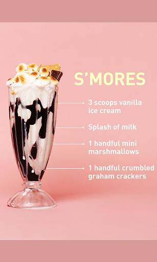 Milkshake Recipes screenshot 1