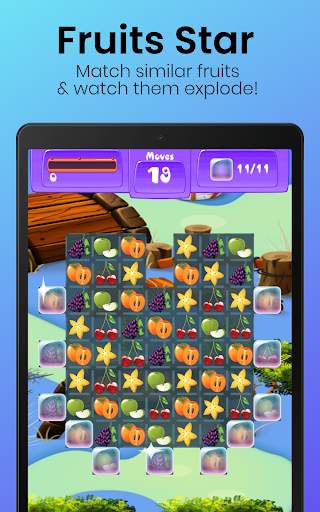 Fruits Star - Free Match 3 Puzzle Game 🍒🍒🍒 screenshot 9