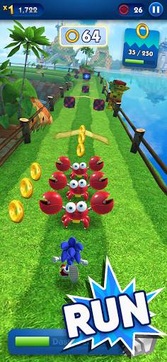 Sonic Dash - Permainan berlari screenshot 1