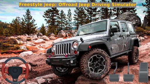 Offroad Jeep Driving Sim 22 screenshot 4
