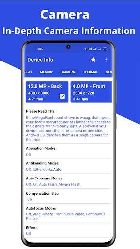 Device Info : System, CPU Info screenshot 5
