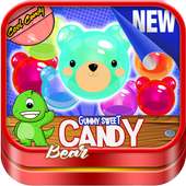 Gummy Sweet Candy Bear logo