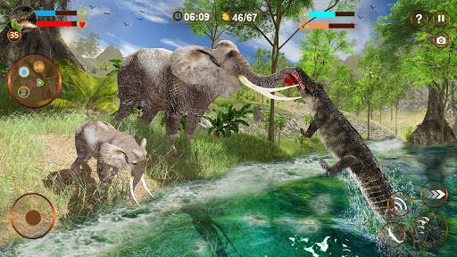 Crocodile Simulator Attack Game 3D screenshot 9