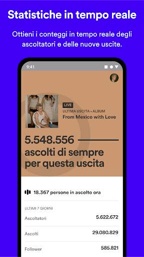 Spotify for Artists screenshot 8