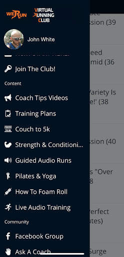 Virtual Running Club - We Run screenshot 1