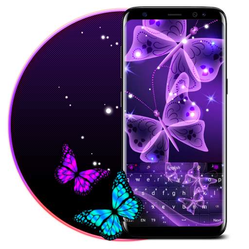 Purple Butterfly Keyboard 1.0