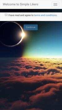 Simple Likers screenshot 1
