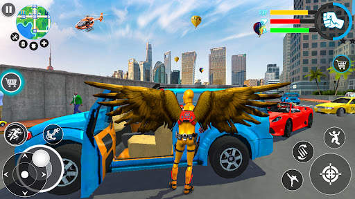 Wing Superhero Shooting Games screenshot 7