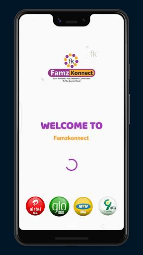 FAMZKONNECT - CHEAP MTN, AIRTEL GLO & 9MOBILE DATA screenshot 1