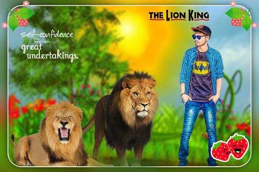 Lion photo editor screenshot 3