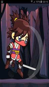 Talking Ninja Girl screenshot 5