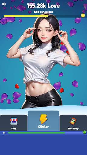 Sexy touch girls: idle clicker screenshot 5