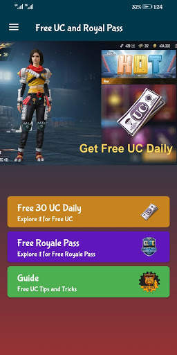 Free UC and Royal Pass screenshot 1