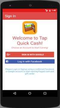 Tap Quick Cash money screenshot 1