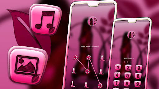 Girly Shadow Launcher Theme screenshot 4