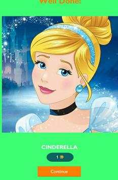 Disney Princess Cinderella Quiz Game screenshot 3