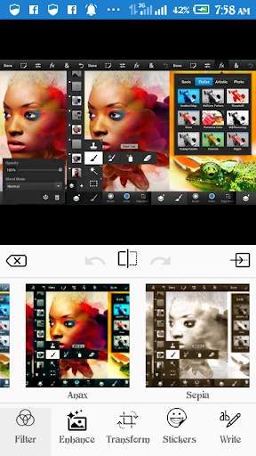 E Photo Editor screenshot 1