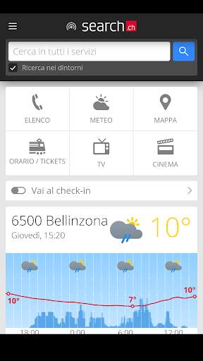 search.ch screenshot 2